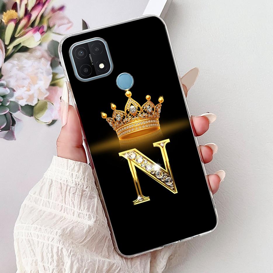 For Oppo A15 Case CPH2185 Stylish Letters Cover Clear Silicone Phone Case For Oppo A15s A 15 OppoA15 OppoA15s Soft Fundas Bumper
