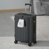 2025 Large Capacity Leather Suitcase with Universal Wheels and Combination Lock