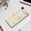 For iPhone 17 Air Case Flowers and Grass Pattern Printing Straight Edge TPU Phone Back Cover