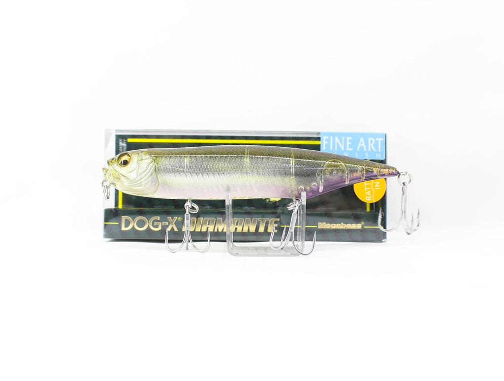 Megabass Pes X Diamante Chrastítko 120 mm 3/4 oz Plovoucí nástraha Wakasagi (0310)