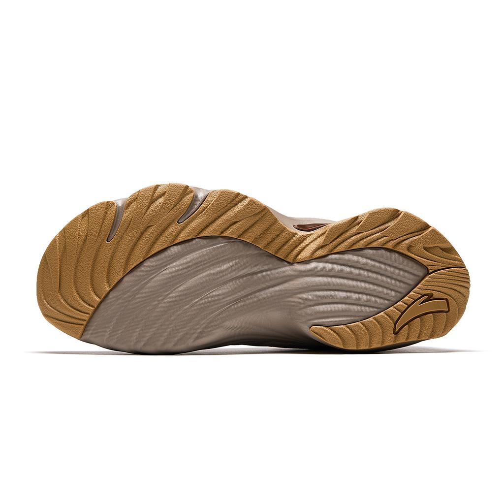 Anta Bear Shoes Mesh Breathable Retro Casual Shoes Women Sneakers Brown-Gray Chestnut-Brown 922548809-6