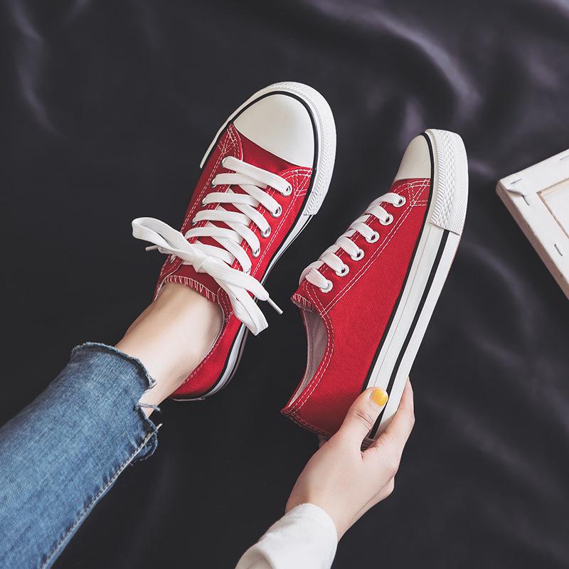 Autumn Women's Classic 1970s Low-Top Canvas Retro Casual Shoes