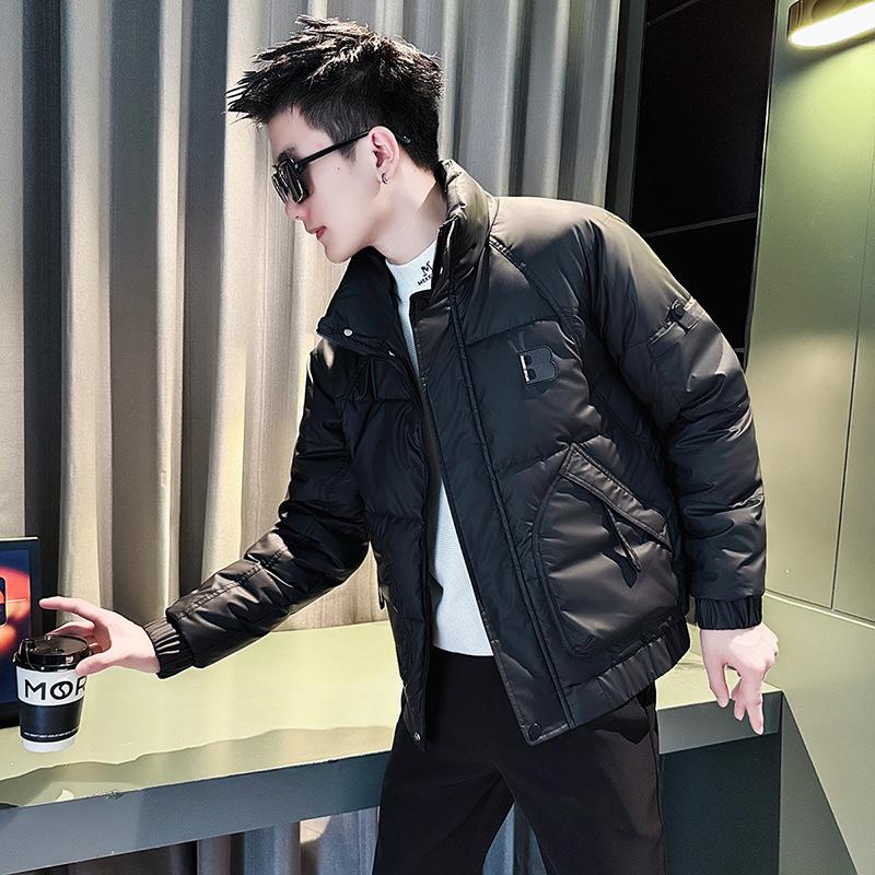 2025 Men's High-End Winter Trendy Cool Short Down Cotton Jacket