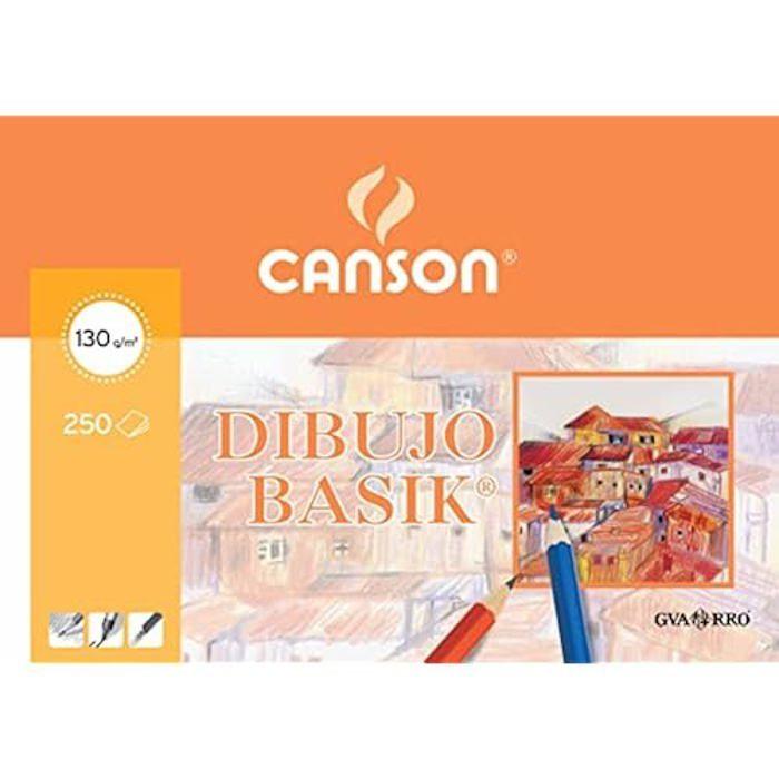 Papier - GUARRO CANSON - GAMA - Pack de 250 Feuilles - 130 g - A4 - Blanc