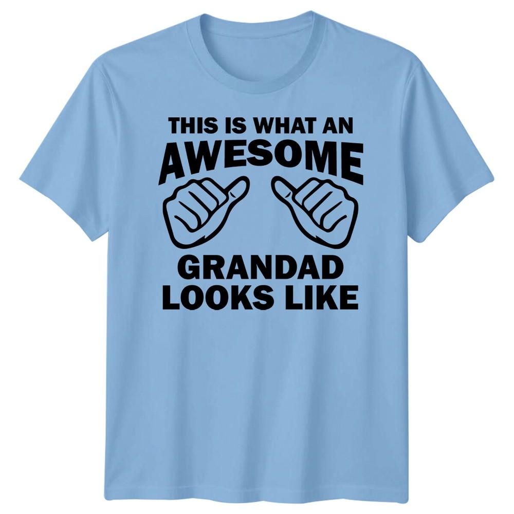 Unisexs Awesome Grandad Funny Fathers Day Tshirt Tee Best Dad Ever Papa Life Fd S