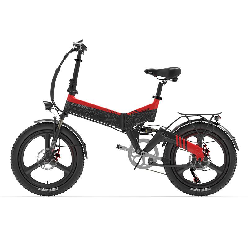Lankeleisi G650 Electric Bike 500W 48V 12.8AH 20'' City Folding City E-Bike