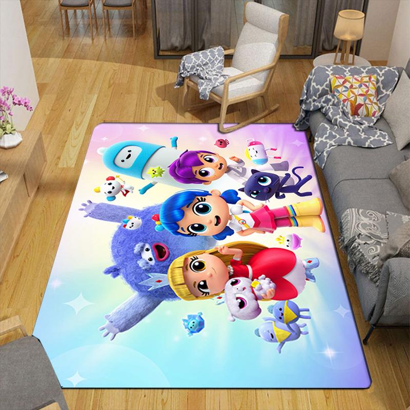 True and the Rainbow Kingdom Rug Floor Mat for Living Room or Bedroom Soft and Comfortable Carpet a Gift for Birthday and Holiday.DFDT261018266