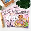 40-Page Fruit & Food Cartoon Doodle Coloring Book for Kids Aged 4+
