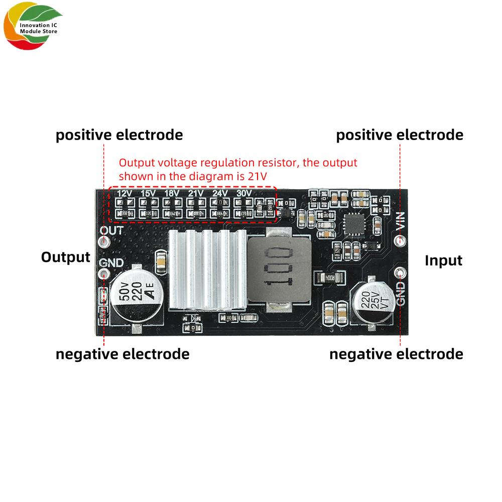 DC-DC Boost Module: 9-11V to 11V, 18V, 11V, 11V, 11V; 1A Adjustable Voltage Output; Power Module; High Conversion Efficiency