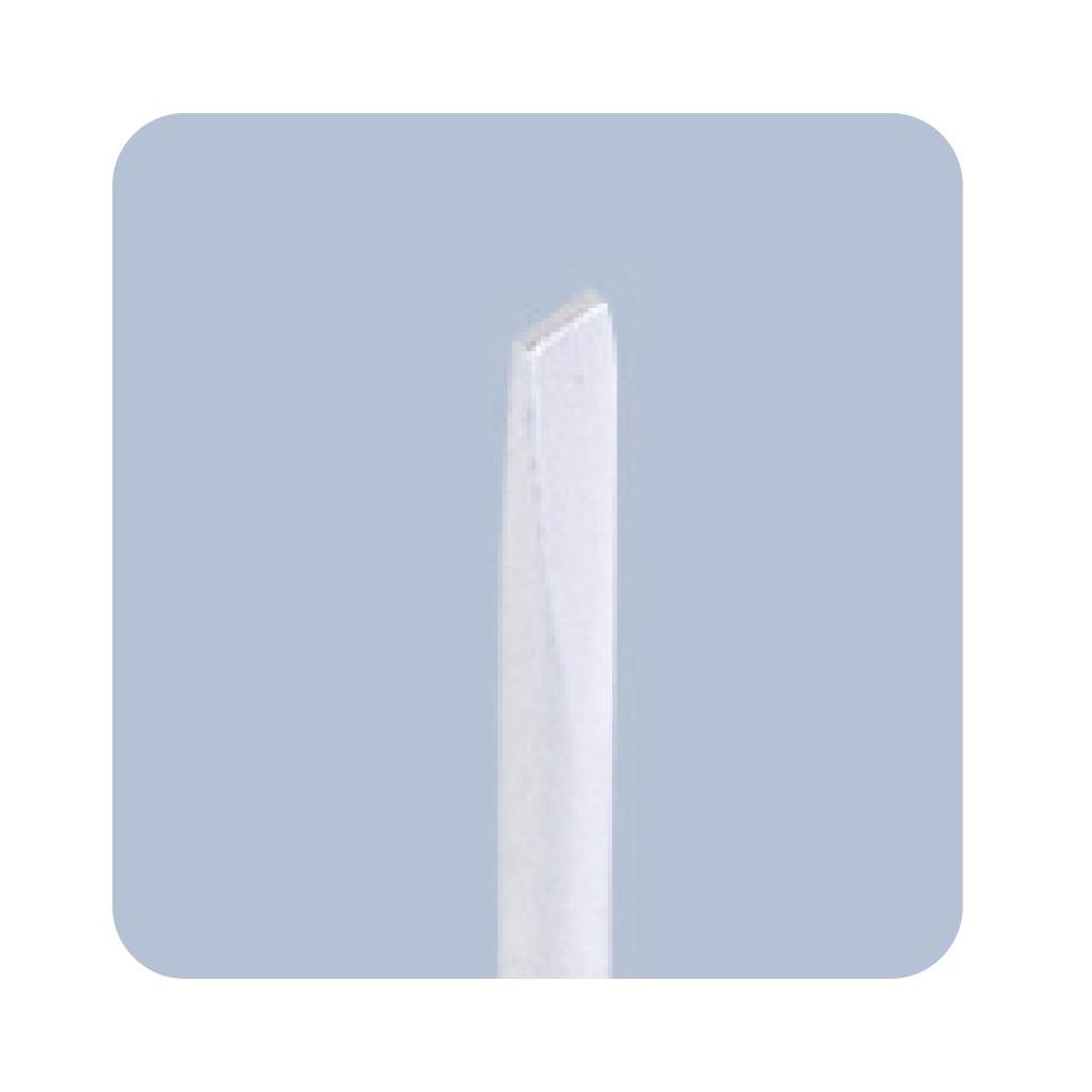 HOZAN Ceramic Adjustment Completely Single Tip Size X Core for Adjusting Ferrite Cores and Volumes D-271 Screwdriver, Non-Magnetic, Item, -1.3 0.4mm,