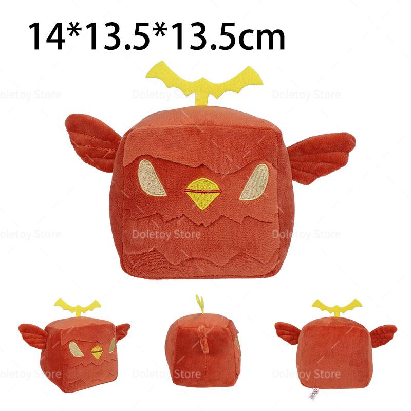 New Blox Fruits Plush Doll Anime Game Stuffed Drogan T-Rex Fox Kitsune Blox Fruited Phoenix Mammoths Plush Toy Children Gifts