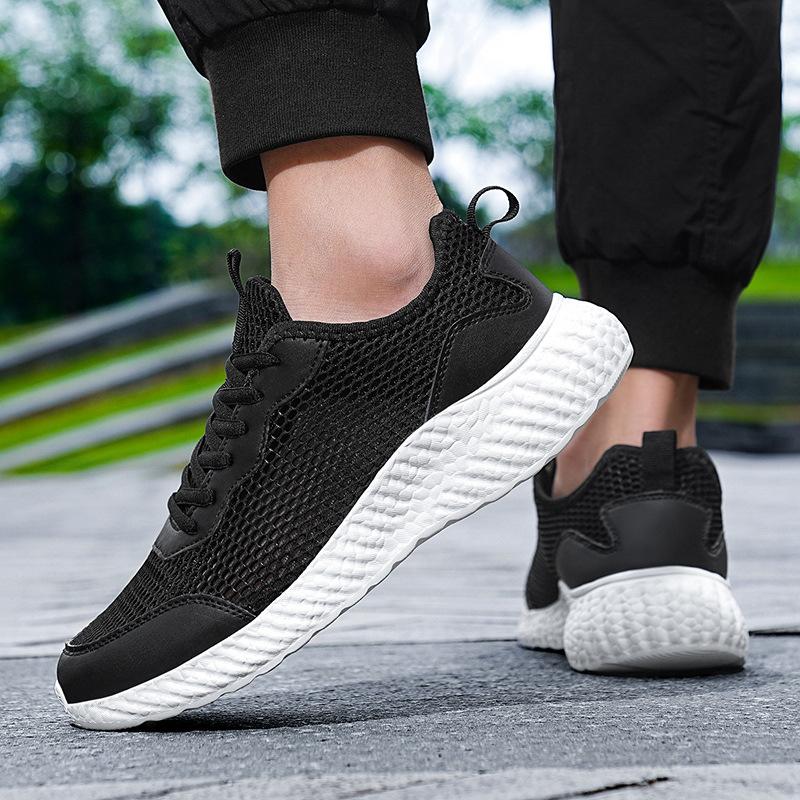 Summer Large Size Mesh Breathable Men's Shoes Versatile and Lightweight Casual Sports Fitness Running Shoes Casual Shoes