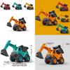 Childrens Inertia Excavator Dump Truck Toy For Developmental Play And Handeye Coordination