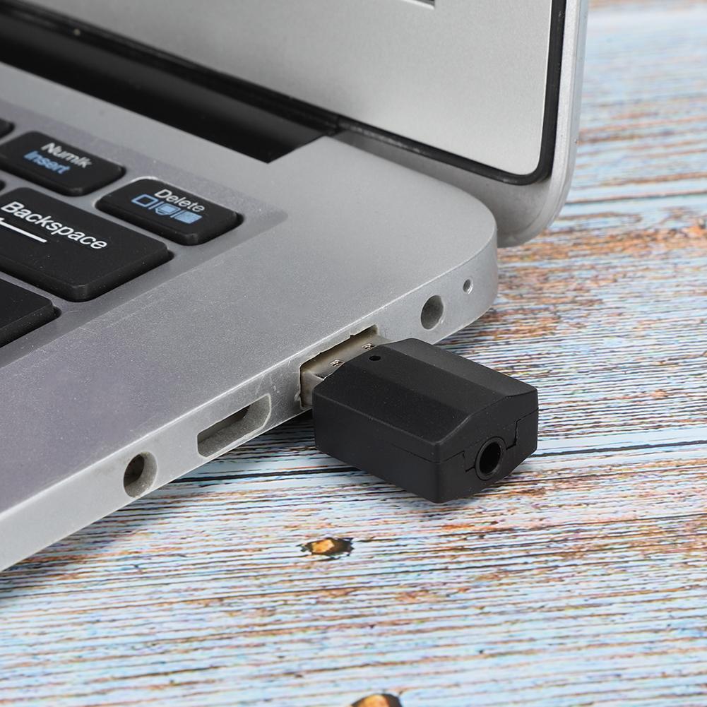 Universal USB Portable Bluetooth 5.0 Wireless Audio Transmitter Receiver 2 In 1 Adapter