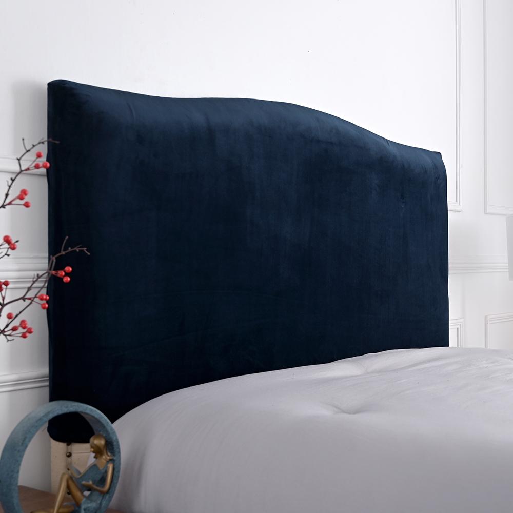 High Elastic All-inclusive Fine Flannel Headboard Cover Dustproof Bed Head Cover Bed Head Back Protection Headboard Dust Cover