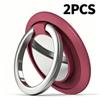 1PC Finger Ring Holder Stand Grip 360 Rotating For Mobile Phone Car Magnetic Mount Phone Back Sticker Pad Unniversal Bracket