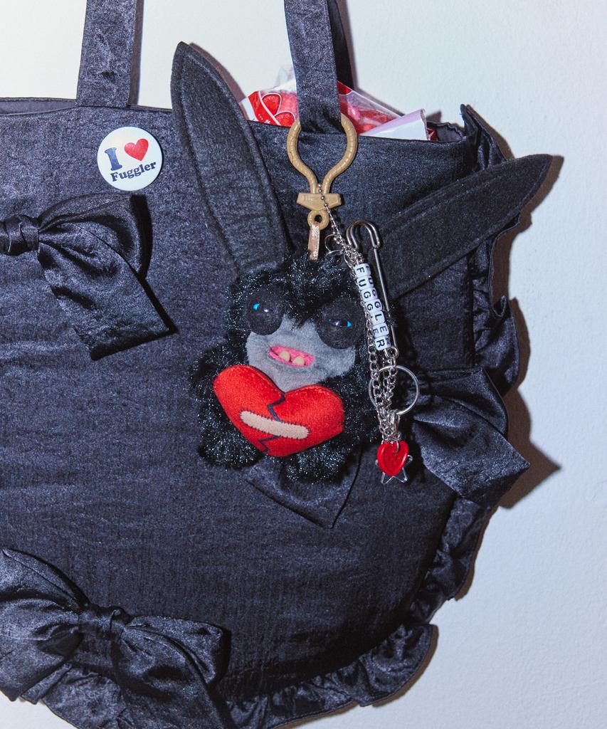 FUGGLER Long Long Ear Black Keyring