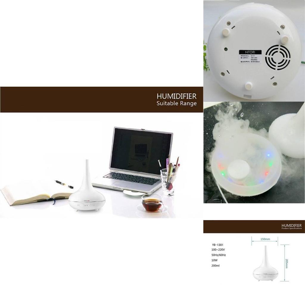 Humidifier For Aromatherapy Machine With Silence And Timer For Home Office Relaxation