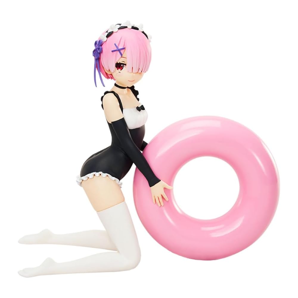 

Re:Zero Celestial Vivi Ram Maid Style Cosplay Costume Dress Outfit