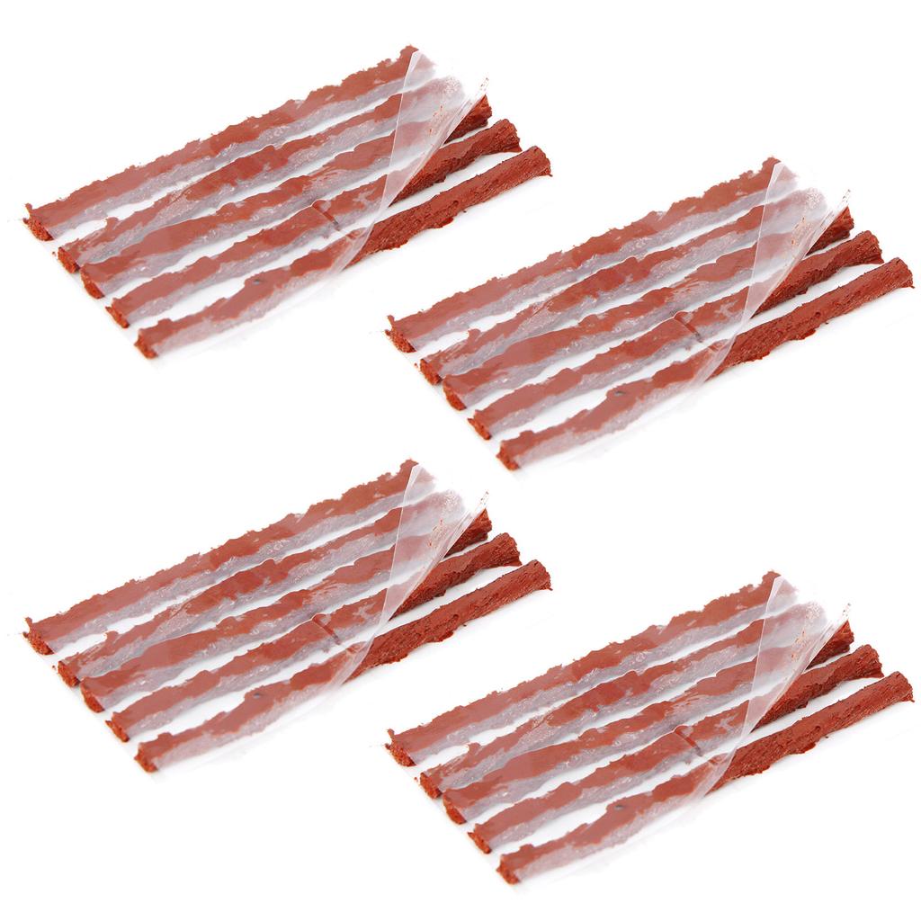 Car Tubeless Tire Repair Strips Kit Stiring Glue for Tyre Puncture Emergency Car Motorcycle Bike Tyre Repairing Rubber Strips