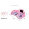 Kids Travel Tray Car Seat Activity and Play Tray Organizer for Children and Toddlers Lap Desk with Tablet Phone Holder Foldable