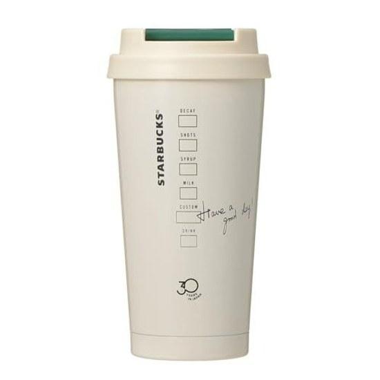 Starbucks Staba Recycled Stainless Steel Tumbler 30YEARS 473ml 30th Anniversary Old Logo