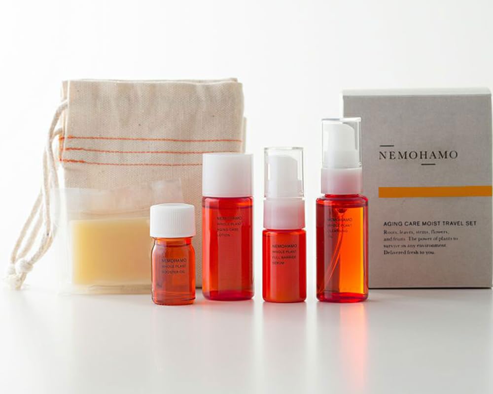 

NEMOHAMO Travel Set M Mini Size 5-Piece Set (Aging Care)