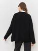 Plain Round Neck Sweater - 2024 European & American Spring/Autumn Loose Knit Pullover for Women
