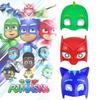 Máscaras que brilham no escuro dos Pj Masks para festa de Halloween