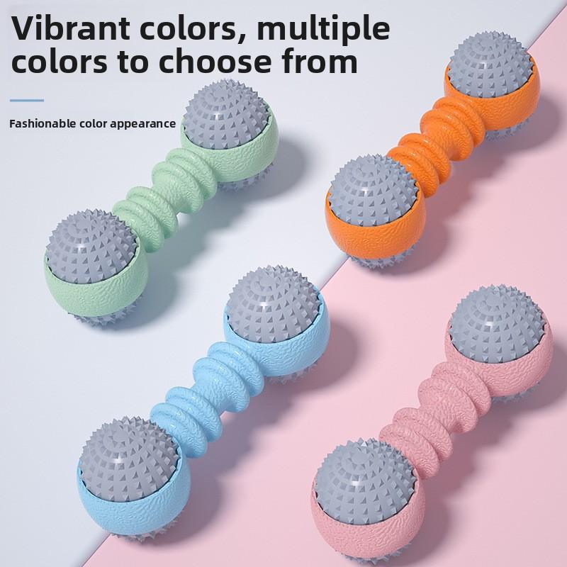 Pet Toys That Are Tough To Chew and Can Relieve Boredom, Barbell Shaped Dog Toys, Pet Self-entertaining and Sound-making Toy Balls