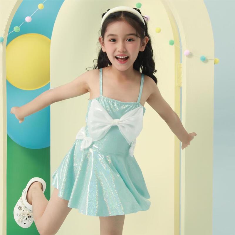 Junwen Girl s Cute Bunny Princess One-Piece Skirt Swimsuit