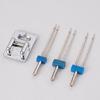 3Pcs Twin Needle Stretch Machine Needle and Presser Foot Replacement Set for Most Household Sewing Machine