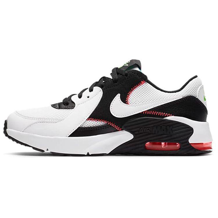 Nike Air Max Excee White Black Flash Crimson Big Kids Shoes CD6894-106 36