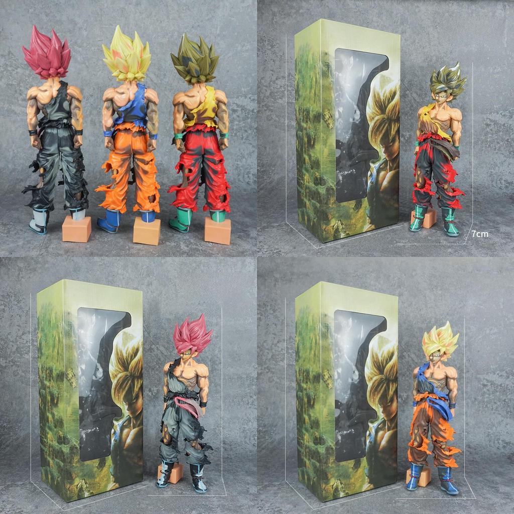 Dragon Ball Z Goku Pvc Action Figure With Manga Style Super Saiyan For Collectors And Display