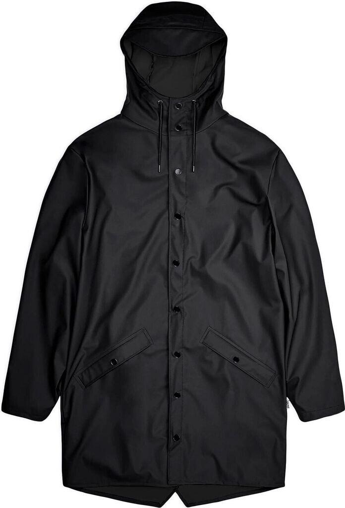 Куртка Rains Unisex Long Jacket (12020) черная
