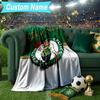 Custom Name Blanket Celtics Logo Blanket Bedding Blanket for Travel, Camping, Living Rooms, Offices, Sofas, Fan Christmas Gift