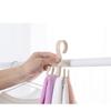 Scarf Hanging Rack Rotating Handbag Hanger Multifunctional Closet Handbag Hook Scarf Hanging Rack for Bedroom Plastic Bag Hanger