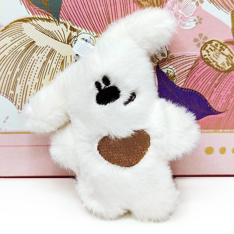 Cartoon Love Crooked Bear Doll Pendant Cute Bear Backpack Accessories Couple's Keychain Pendant