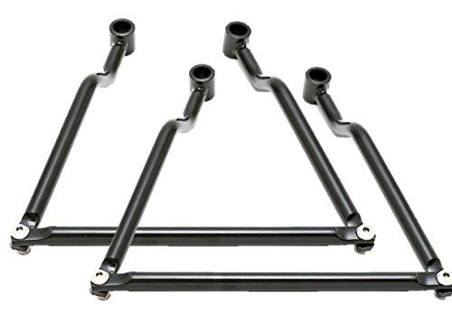 

nakira Side Bag Support Left and Right Set Universal for Motorcycles American Shadow Virago Drag Star nkr819 (Black)