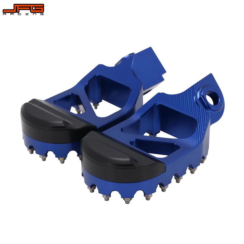 Motorcycle New Footpeg Foot Pegs Pedals Rests For Husqvarna TC TE FC FE FS 65 85 125 250 300 350 450 For Beta RR X-TRAINER JFG