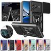 Armor Case For Xiaomi Poco F7 Pro F7 Ultra 5G Cover Lens Protection With Ring Magnetic Holder Coque Fundas Capa
