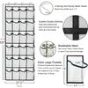 12/24 Pocket Shoes Organizer Rack Hanging Bag Wall Mounted Shoe Holder Hanging Over The Door Behind Closet Organizer Storage Bag