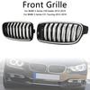 Glänzende Schwarze Frontniere Grill Passend für BMW 3er F30 F31 F35 2012-2019