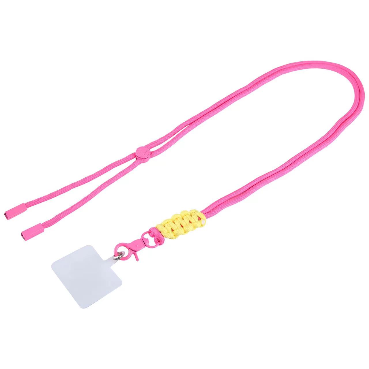 

Phone Lanyard 140cm Crossbody Adjustable Nylon Neck Strap Necklace with Tether Tab Sky Blue Baby Blue