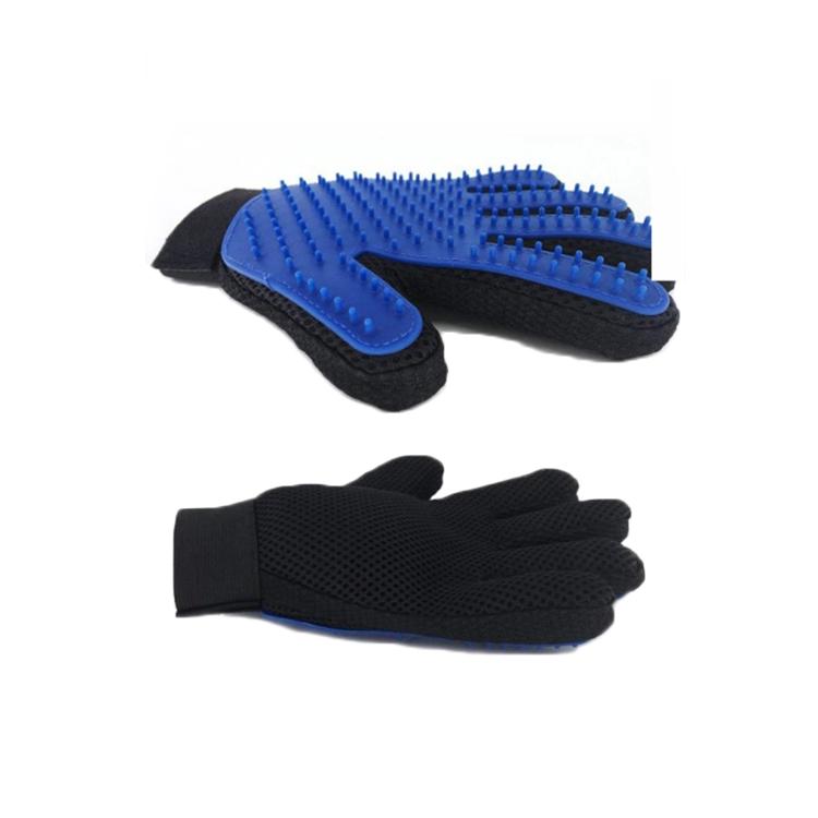 Cat Dog 2-In-1 Pet Massage Gloves,Double Side Pet Hair Cleaner Grooming Glove
