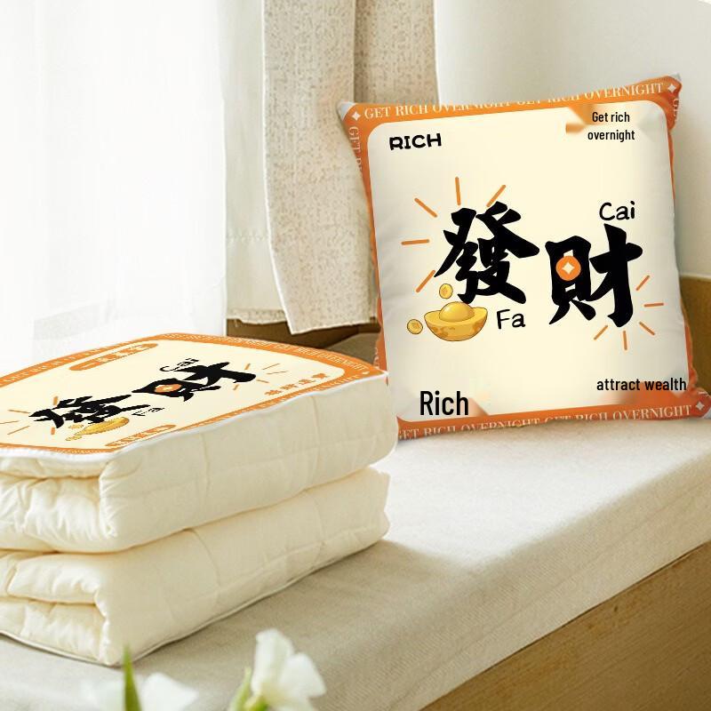 

Lucky Fortune Convertible Pillow Quilt