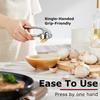 D2 High Efficiency Garlic Press Heavy Duty Garlic Mincer Easy To Squeeze and Clean Rust Proof and Dishwasher Safe Ginger Crusher