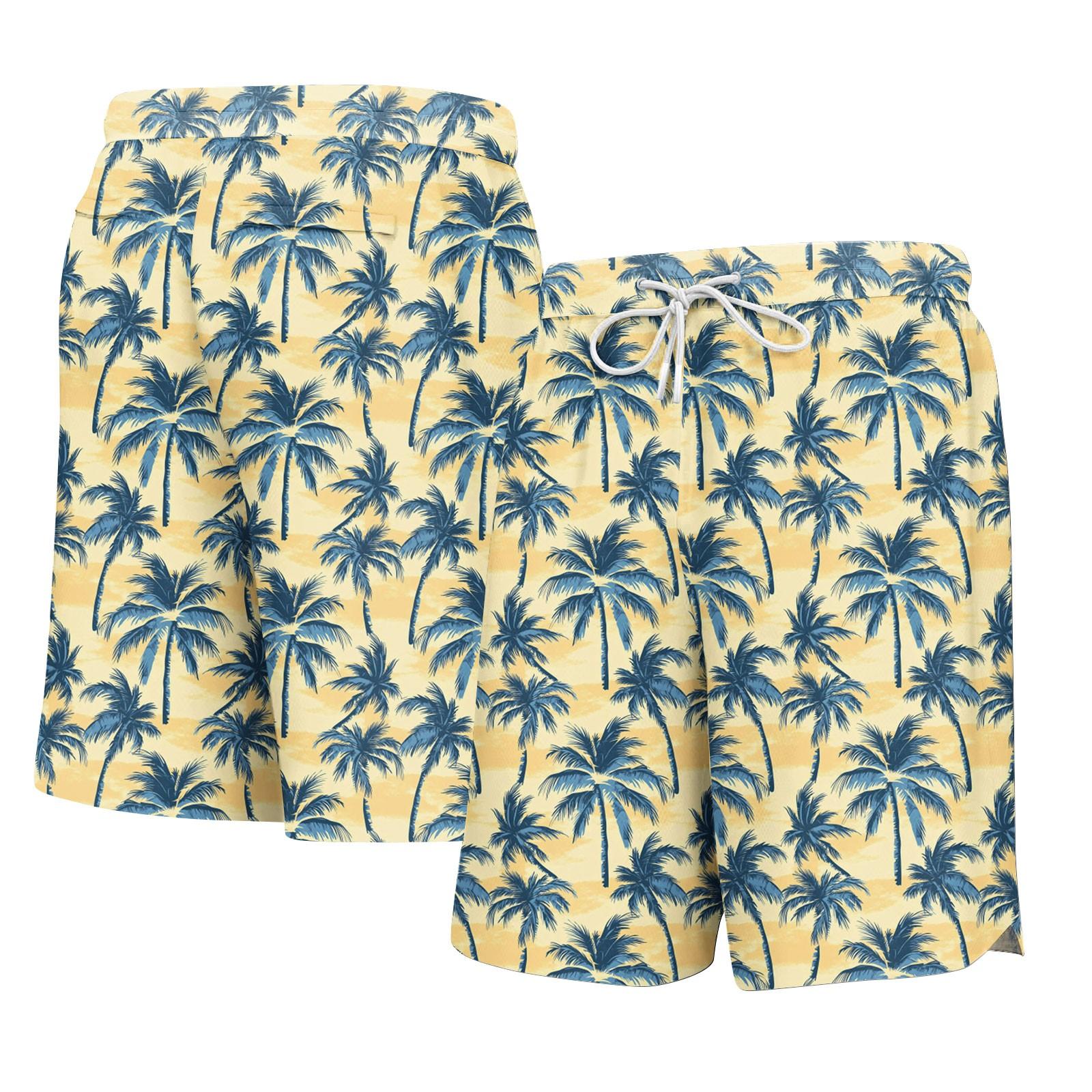 

Мужские спортивные шорты баскетбольные шорты модные повседневные брюки L жёлтый