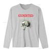 The Exploited Totenkopf Nieten Punk Rock T-Shirt Beat Bastards Fotl Schwarz Vintage Gewaschen Dehnbar Vielseitig Mode Stilvoll
