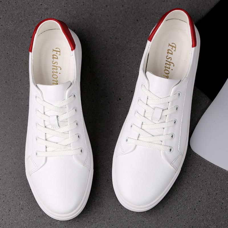 Vysoce kvalitní pánské boty z pravé kůže Luxusní tenisky Pánské Jarní & Podzimní Módní boty Pánská Značková Obuv Ležérní boty